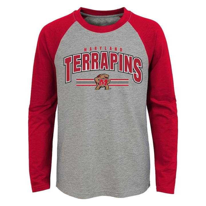 Boys 4-18 Maryland Terrapins Audible Tee, Size: 4-5, Grey