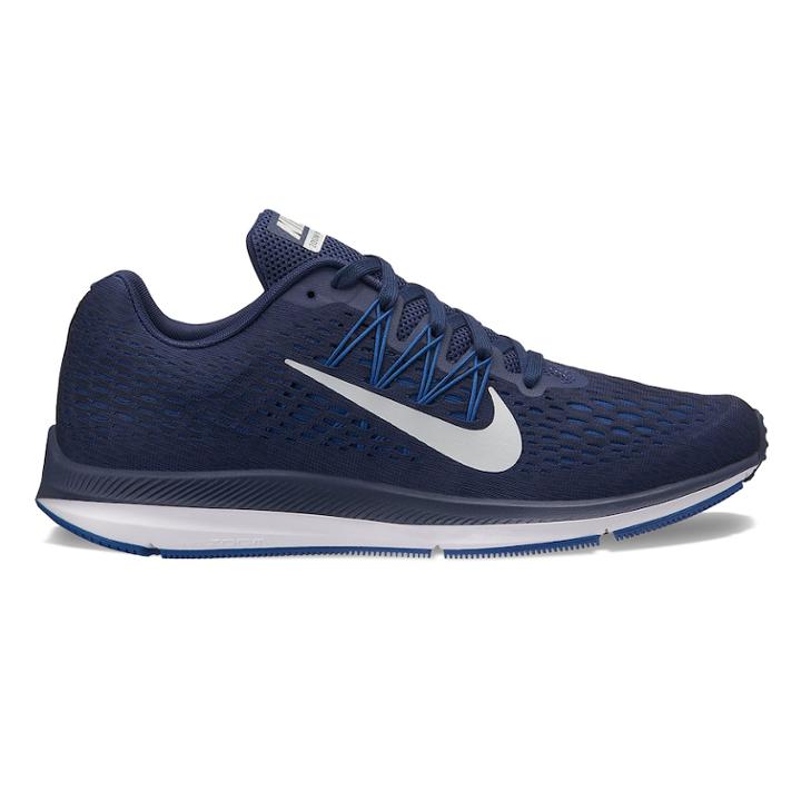 Nike Air Zoom Winflo 5 Men's Running Shoes, Size: 9.5, Dark Blue