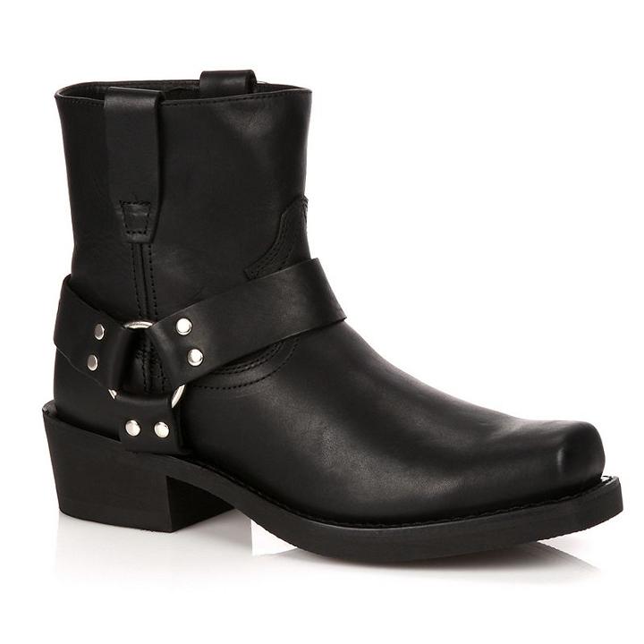 Durango Men's Harness Boots, Size: 9 D, Black