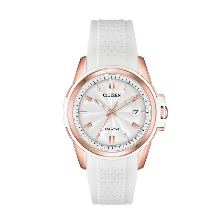 Drive From Citizen Eco-drive Women's Ar Naismith Commemorative Edition Watch - Fe6136-01a, Size: Medium, White