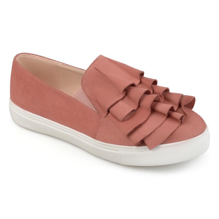 Journee Collection Glint Women's Sneakers, Size: Medium (9), Med Pink