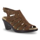 Easy Street Kamber Women's High-heel Sandals, Size: Medium (6), Dark Brown