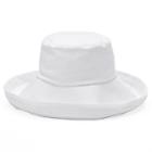 Women's Sonoma Goods For Life&trade; Solid Folded Brim Bucket Hat, White