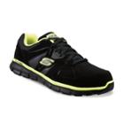 Skechers Work Relaxed Fit Synergy Ekron Men's Alloy-toe Shoes, Size: 12, Black