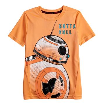Boys 4-7x Star Wars A Collection For Kohl's Bb8 Gotta Roll Tee, Size: 7x, Med Orange