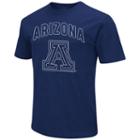 Men's Campus Heritage Arizona Wildcats Logo Tee, Size: Large, Dark Blue
