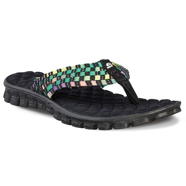 Skechers Ez Flex Cool Beach Women's Thong Sandals, Size: 5, Oxford