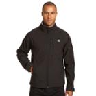 Men's Champion Mockneck Softshell Jacket, Size: Small, Black