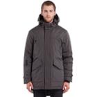 Men's Noize Long-length Hooded Parka, Size: Medium, Grey
