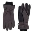 Men's Dockers Intelitouch Fleece Touchscreen Gloves, Size: Large, Dark Grey