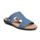 Lifestride Baha Women's Slide Sandals, Size: 6.5 Wide, Dark Blue
