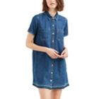 Women's Levi's&reg; Andie Jean Shirtdress, Size: Xl, Blue