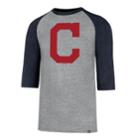 Men's '47 Brand Cleveland Indians Club Tee, Size: Large, Gray