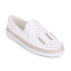 Wanted Bardotie Women's Espadrille Flats, Size: 8, White