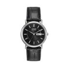 Citizen Eco-drive Men's Leather Watch - Bm8240-03e, Black