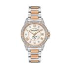 Bulova Women's Marine Star Diamond Two Tone Stainless Steel Watch - 98r234, Multicolor