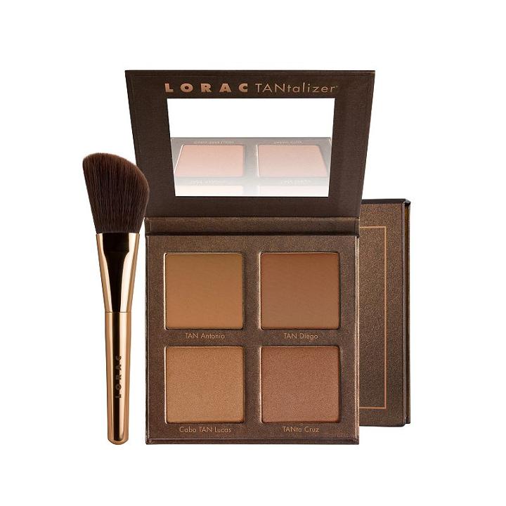 Lorac Take Me To Tantego Tantalizer Bronzer Makeup Palette, Multicolor