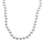 18k White Gold Aa Akoya Cultured Pearl Necklace - 18 In, Women's, Size: 18