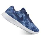 Nike Tanjun Print Pre-school Boys' Athletic Shoes, Size: 12, Blue