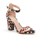 Madden Nyc Brigid Women's High Heels, Size: Medium (9.5), Leopard Velvet