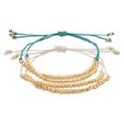 Lc Lauren Conrad Beaded Friendship Bracelet Set, Women's, Blue