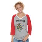 Juniors' National Lampoon's Christmas Vacation Griswold Lights Graphic Tee, Teens, Size: Xs, Grey Other