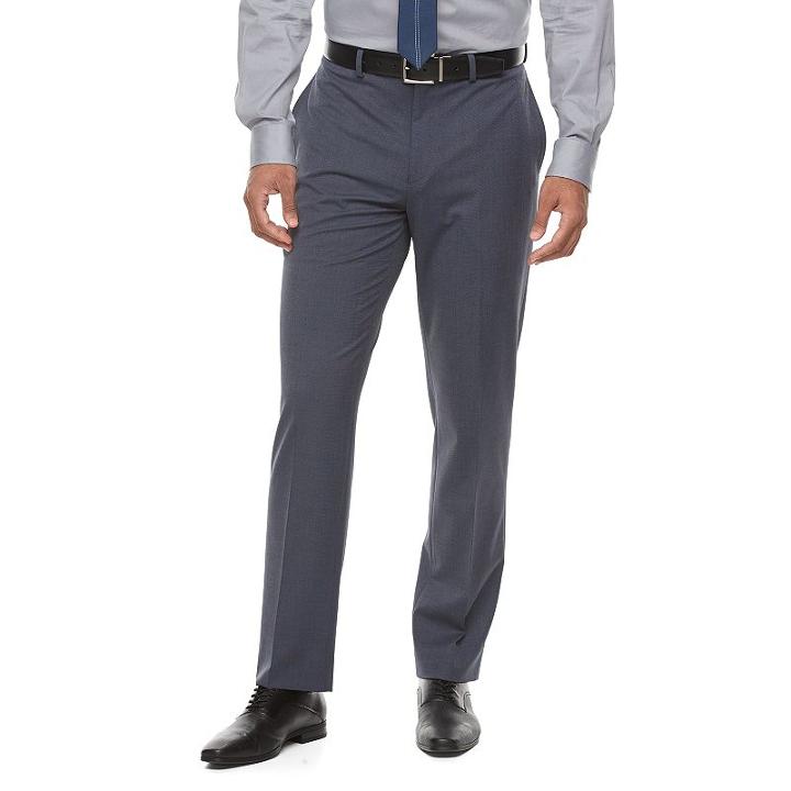 Men's Van Heusen Flex Slim-fit Suit Pants, Size: 32x32, Brt Blue