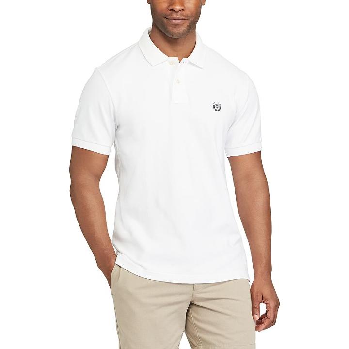 Big & Tall Chaps Classic-fit Stretch Polo, Men's, Size: Xxl Tall, White