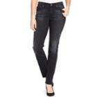 Women's Bandolino Mandie Midrise Skinny Jeans, Size: 12, Black