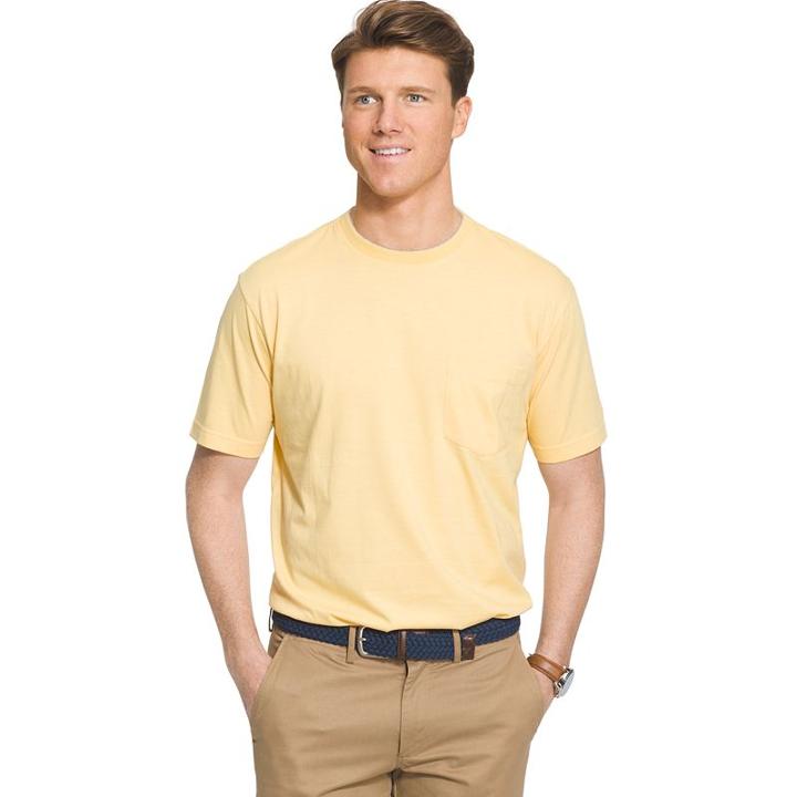 Men's Izod Chatham Tee, Size: Xxl, Med Yellow