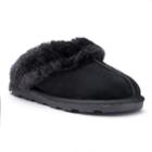 So&reg; Digital Women's Scuff Slippers, Size: Medium (6), Black