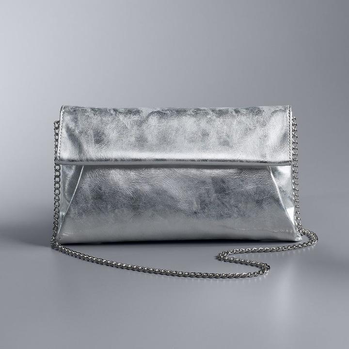 Simply Vera Vera Wang Envelope Crossbody Bag, Women's, Other Clrs