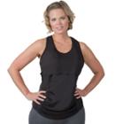Plus Size Soybu Challenge Ruched Racerback Yoga Tank, Women's, Size: 2xl, Black