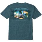 Men's Newport Blue Endless Weekend Tee, Size: Large, Dark Green