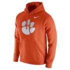 Men's Nike Clemson Tigers Club Hoodie, Size: Small, Orange