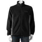 Men's Columbia Flattop Ridge Fleece Jacket, Size: Large, Grey (charcoal)