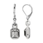 Simply Vera Vera Wang Simulated Crystal Nickel Free Drop Earrings, Women's, Purple Oth