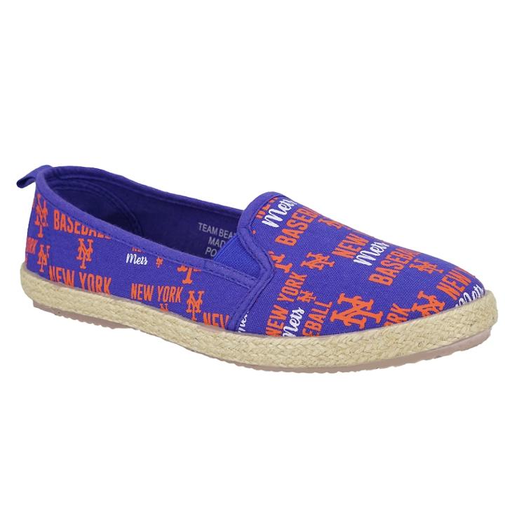 Women's Forever Collectibles New York Mets Espadrilles, Size: Small, Team