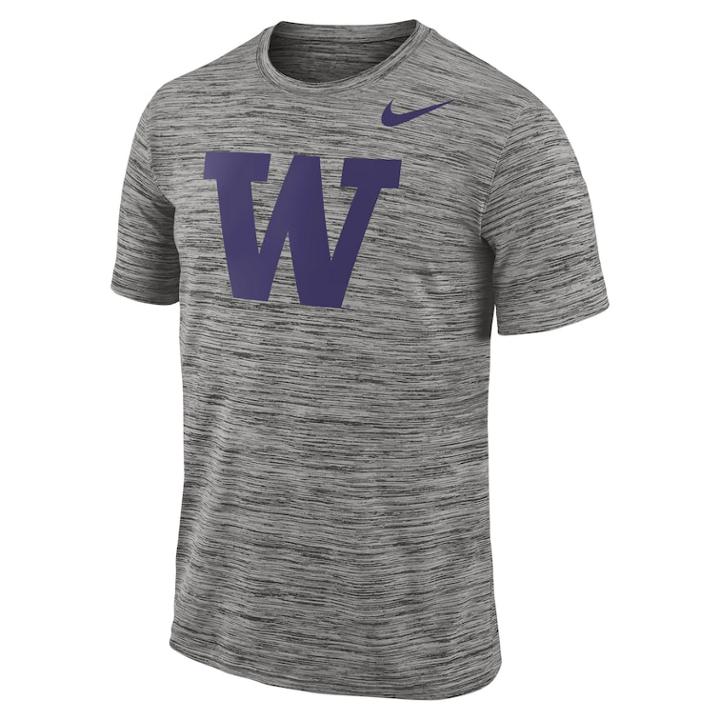 Men's Nike Washington Huskies Travel Tee, Size: Small, Char