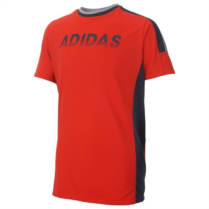 Boys 8-20 Adidas Undefeated Climalite Tee, Boy's, Size: Large, Med Orange