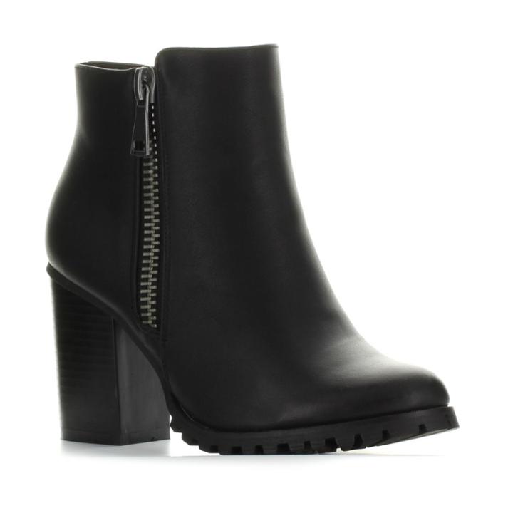 Seven7 Hannah Women's High Heel Ankle Boots, Size: 8.5, Black