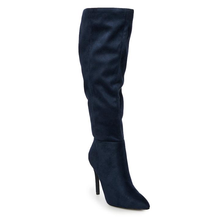 Style Charles By Charles David Dilly Women's Over-the-knee Boots, Size: 8, Blue (navy)