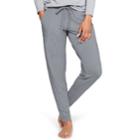 Women's Under Armour Athlete Recovery Sleepwear Jogger Pajama Pants, Size: Medium, Med Grey