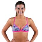 Women's Dolfin Bellas Reversible Triangle Bikini Top, Size: Xl, Pink Other