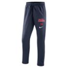 Men's Nike Ole Miss Rebels Therma-fit Pants, Size: Medium, Blue (navy)
