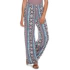 Juniors' Pink Republic Printed Palazzo Pants, Teens, Size: Small, Blue (navy)