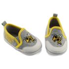 Georgia Tech Yellow Jackets Crib Shoes - Baby, Infant Unisex, Size: 6-9 Months, Grey