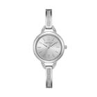 Caravelle New York By Bulova Women's Crystal Half Bangle Watch - 43l200, Grey