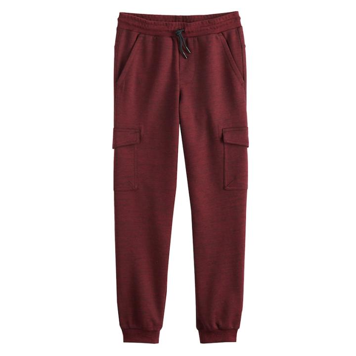 Boys 8-20 Urban Pipeline&reg; Moodern Cargo Jogger Pants, Size: Large, Red