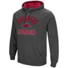 Men's Campus Heritage Arkansas Razorbacks Pullover Hoodie, Size: Large, Dark Grey
